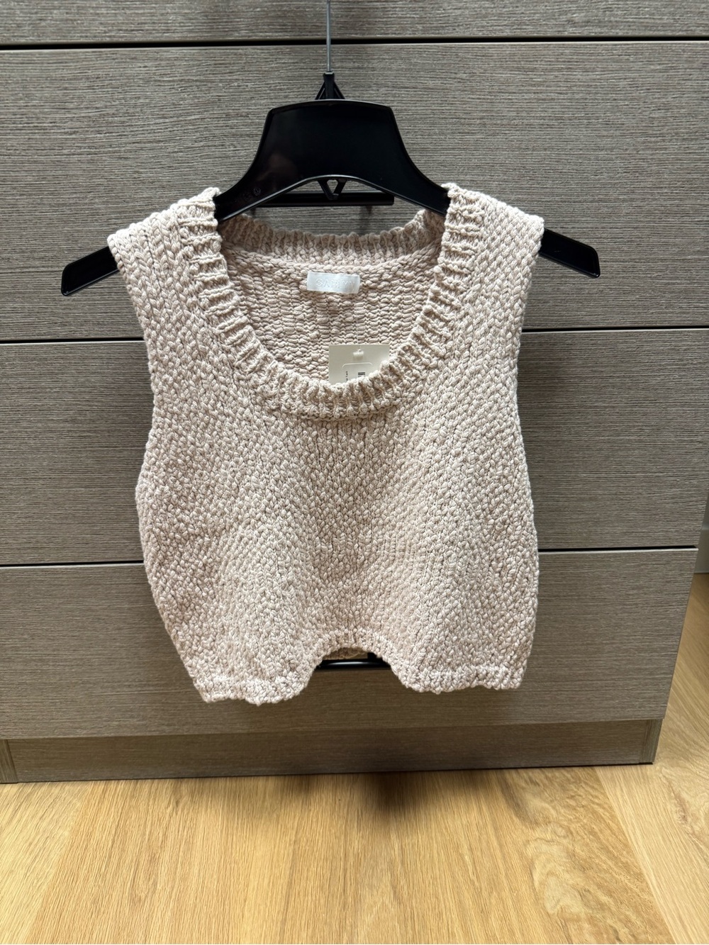 Sablyn bay cropped knit tank sz Medium